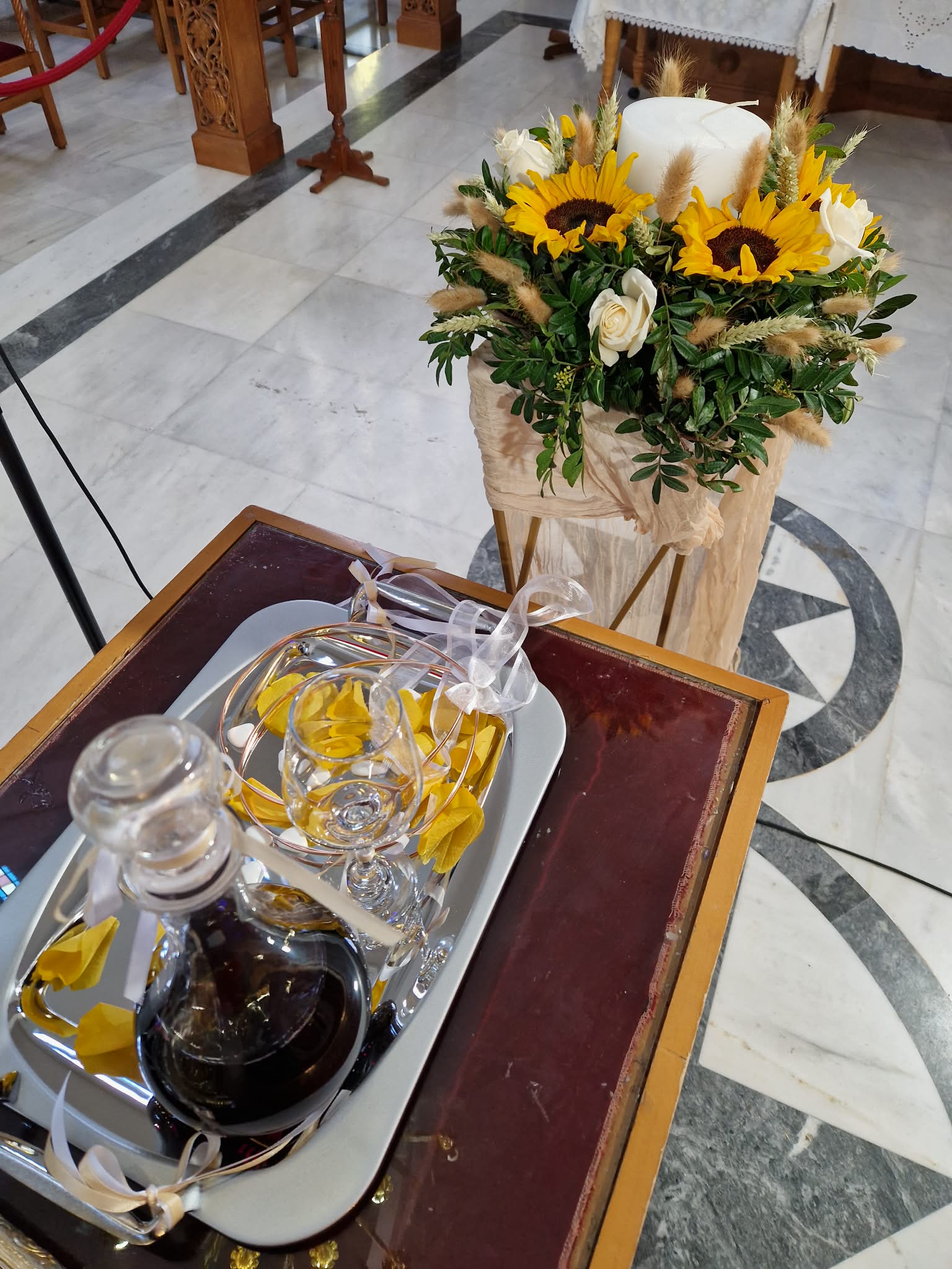 Πραγματικό wedding setup Luliva