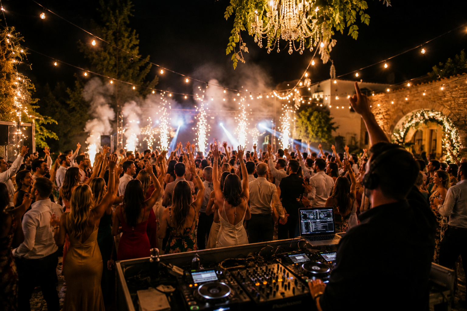 Party, DJ, ήχος και φωτισμός Luliva